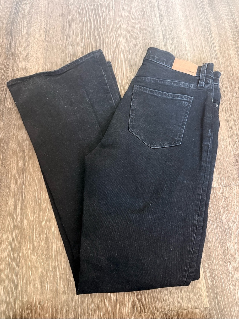 Madewell Black Perfect Vintage Flare Jeans